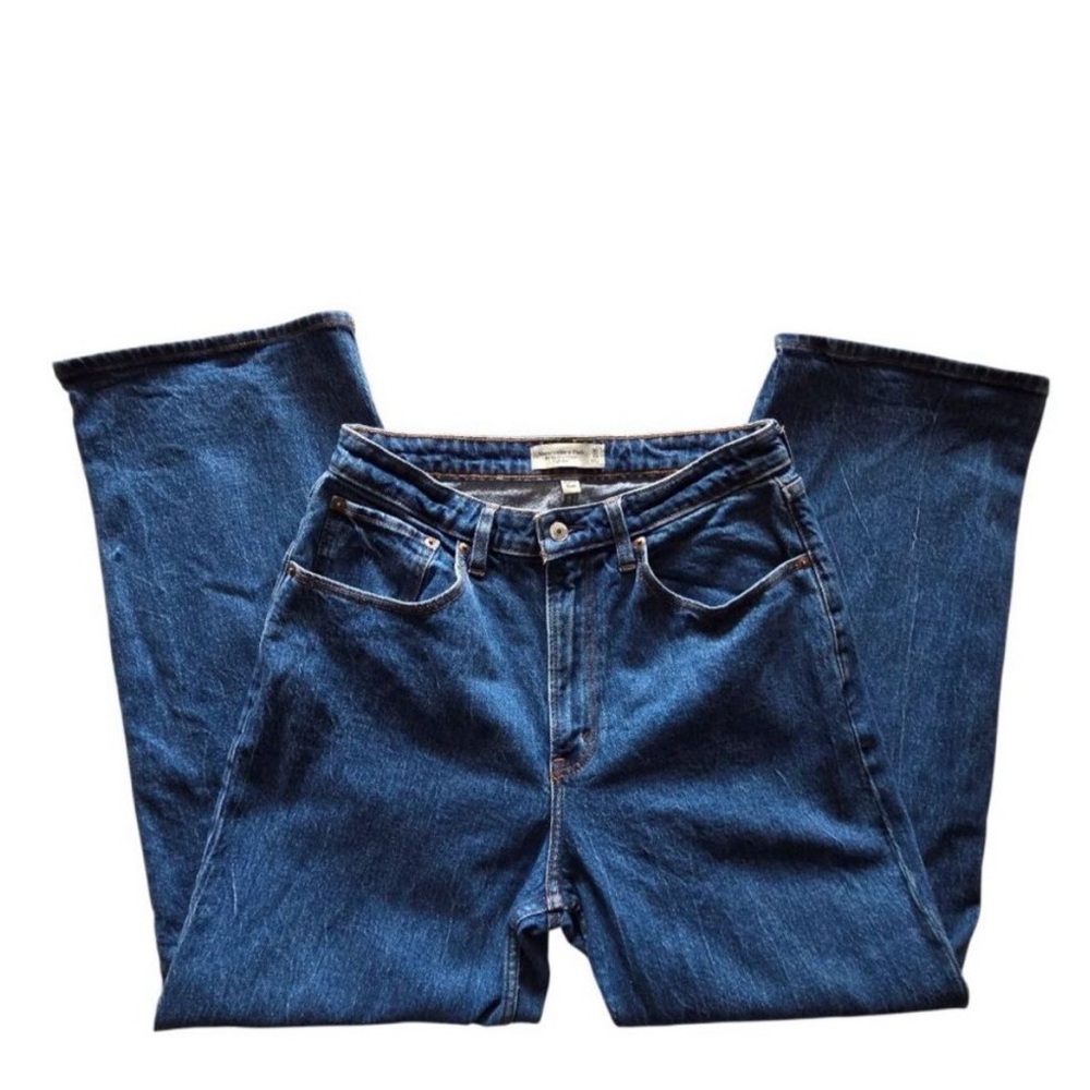 Abercrombie Curve Love High Rise 90s Relaxed Jeans 10/30X28 Snatched Waist